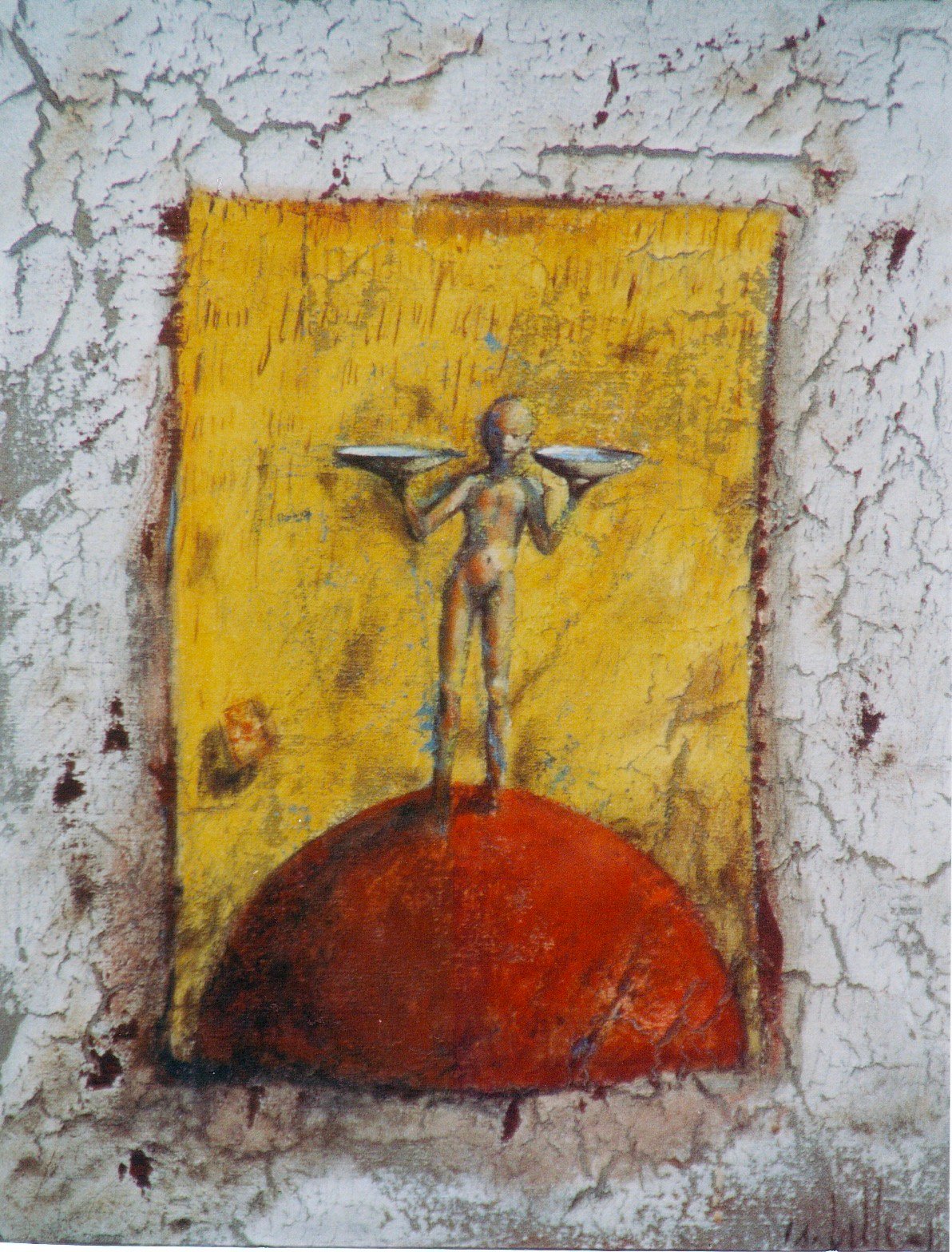 MOCH, gesso, oil & mixte